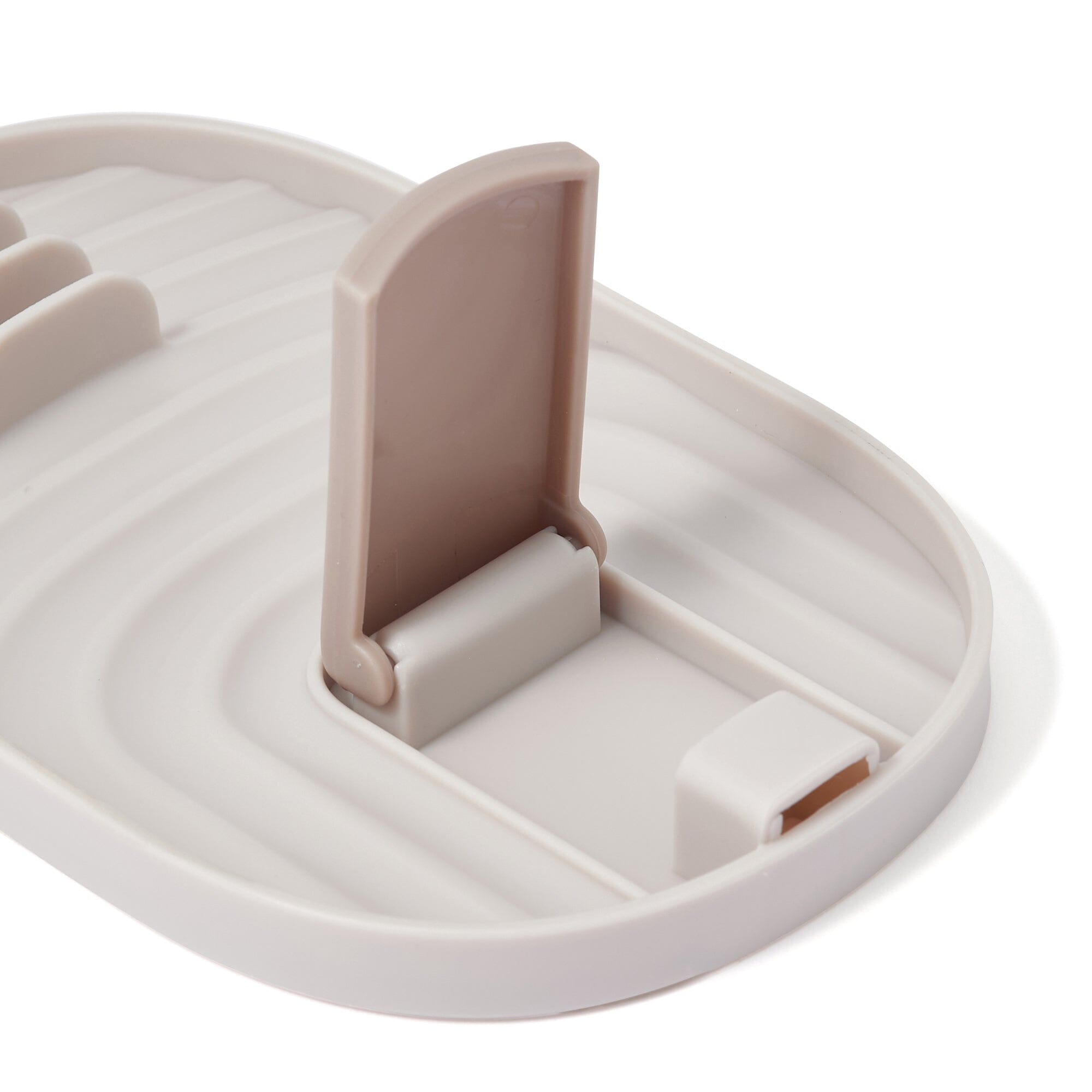 Pot Lid And Ladle Rest Gray