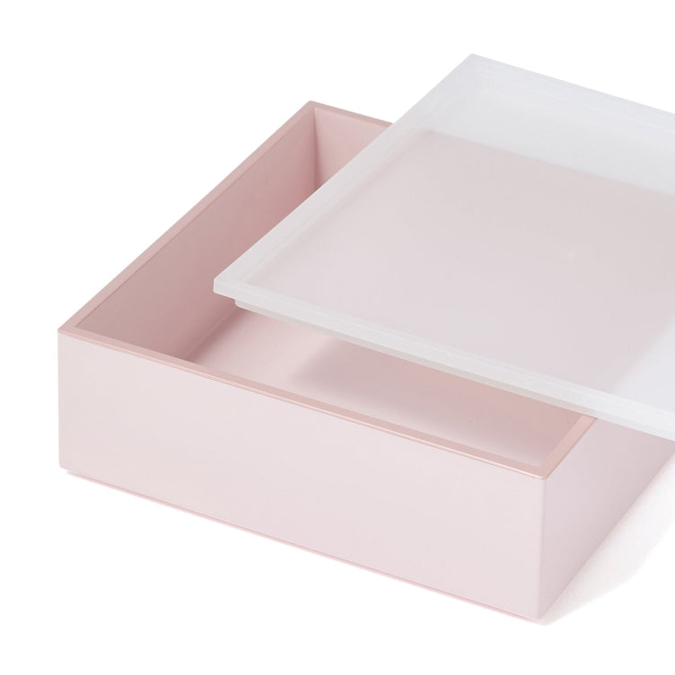 Logo Square Lunch Box Pink