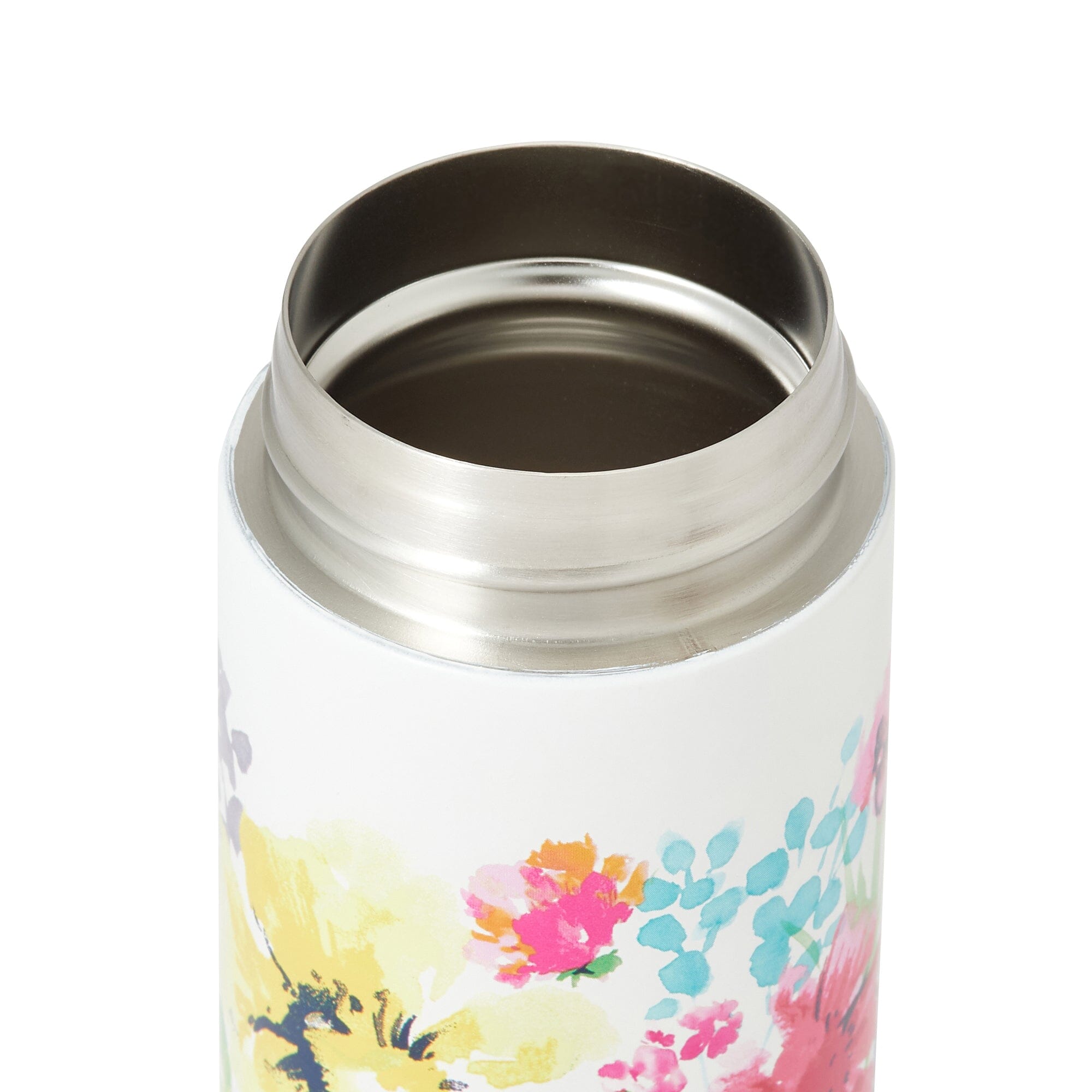 One Touch Stainless Steel Bottle 350Ml Flower