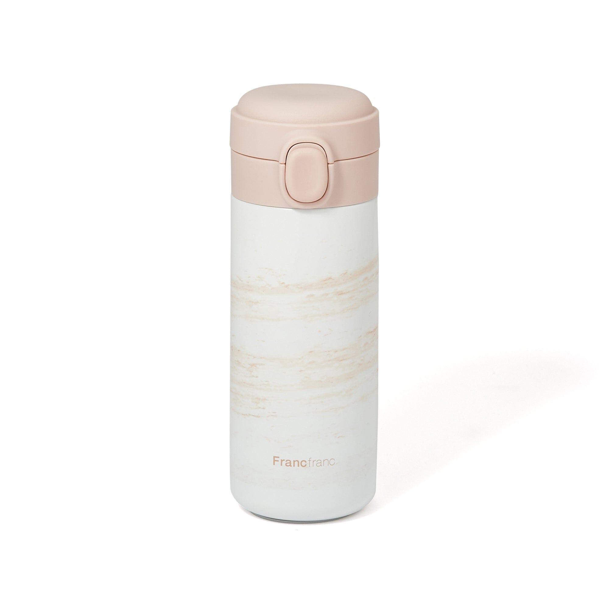 One Touch Stainless Steel Bottle 350Ml Marble