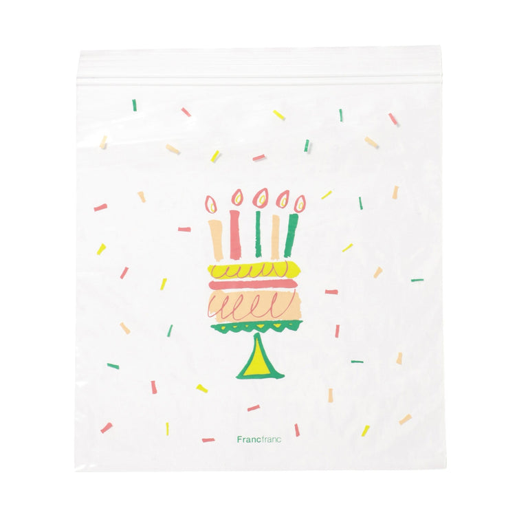 Double Zipper Bag M/L Cake