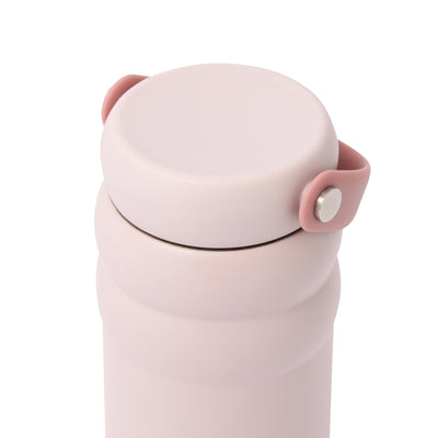 MokoMoko Stainless Steel Bottle 480ml Pink