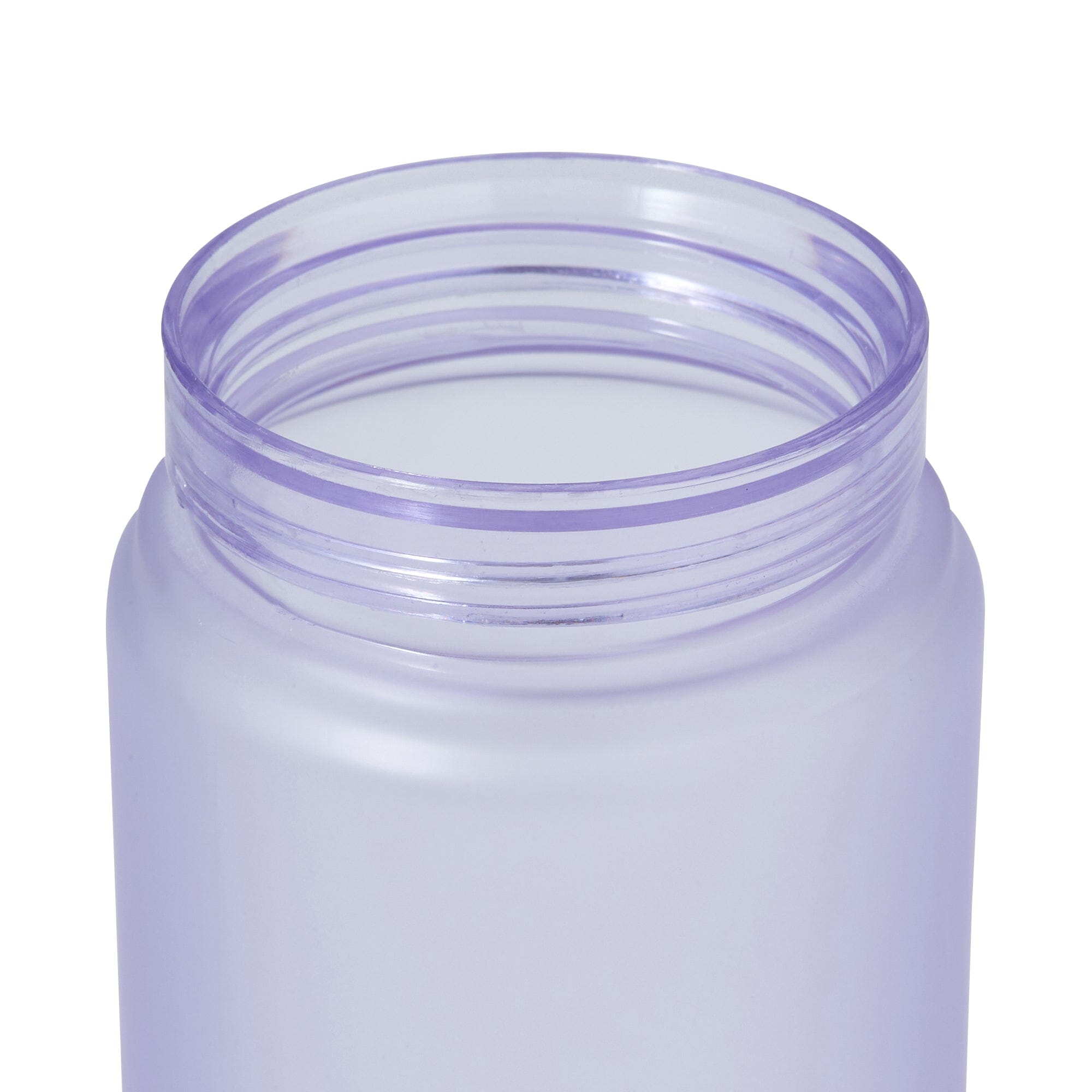 One-Touch Clear Bottle Purple