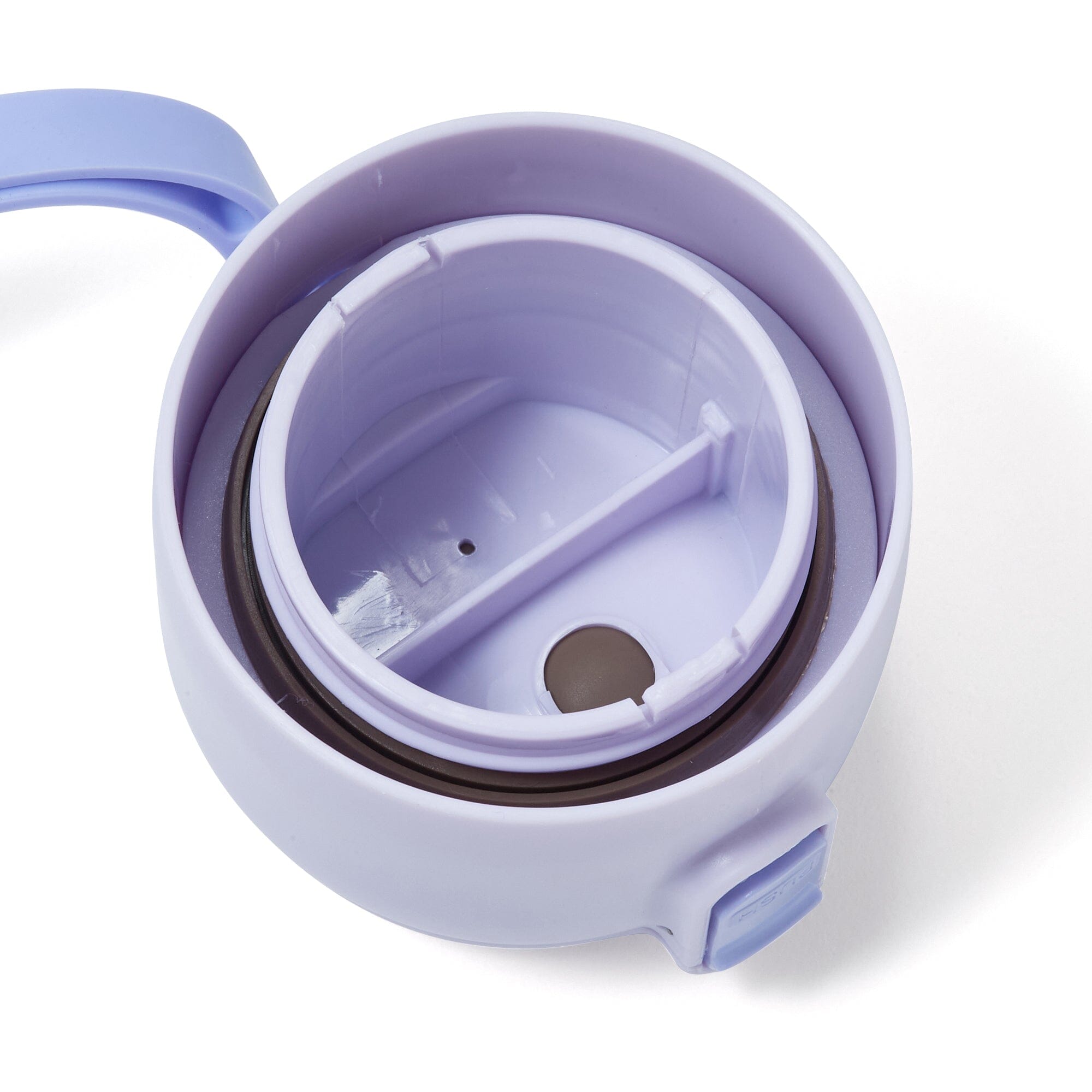 One-Touch Clear Bottle Purple