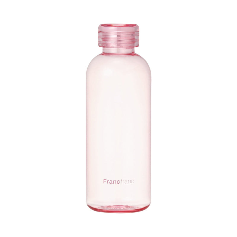 Clear Bottle 600Ml Pink