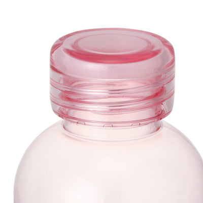 Clear Bottle 600Ml Pink
