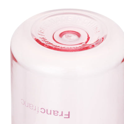 Clear Bottle 600Ml Pink