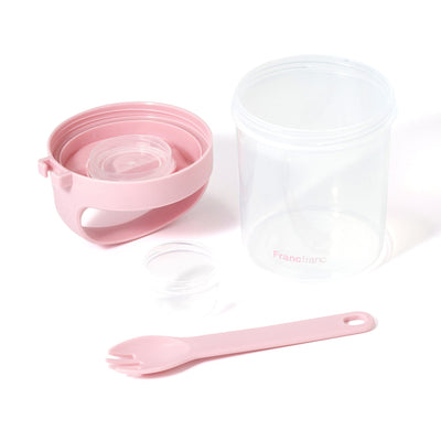 Logo Salad Container Pink