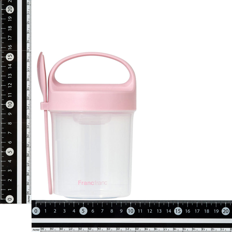 Logo Salad Container Pink