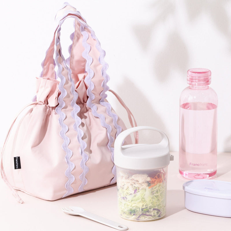 Logo Salad Container Pink