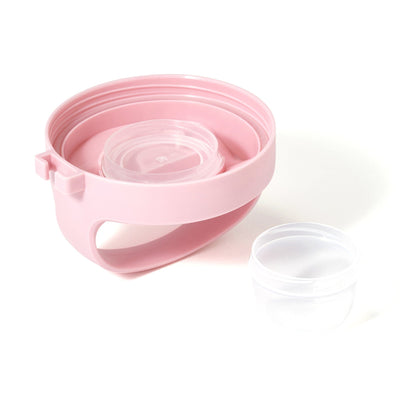 Logo Salad Container Pink