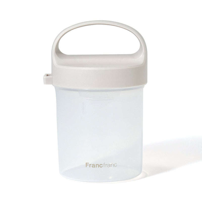 Logo Salad Container Grey