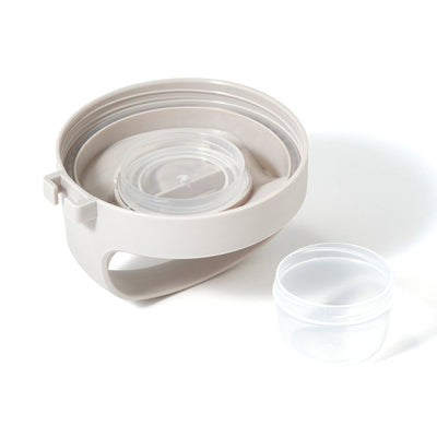 Logo Salad Container Grey