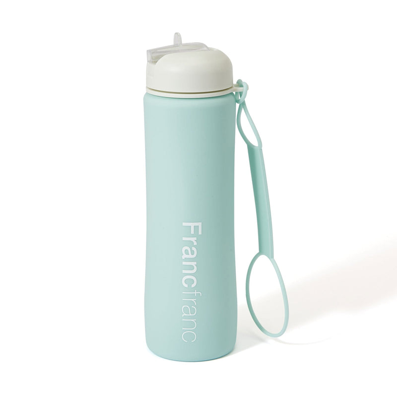 Foldable Silicone Bottle Blue