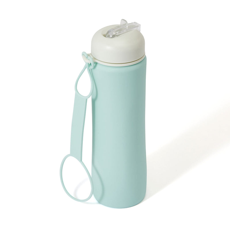 Foldable Silicone Bottle Blue