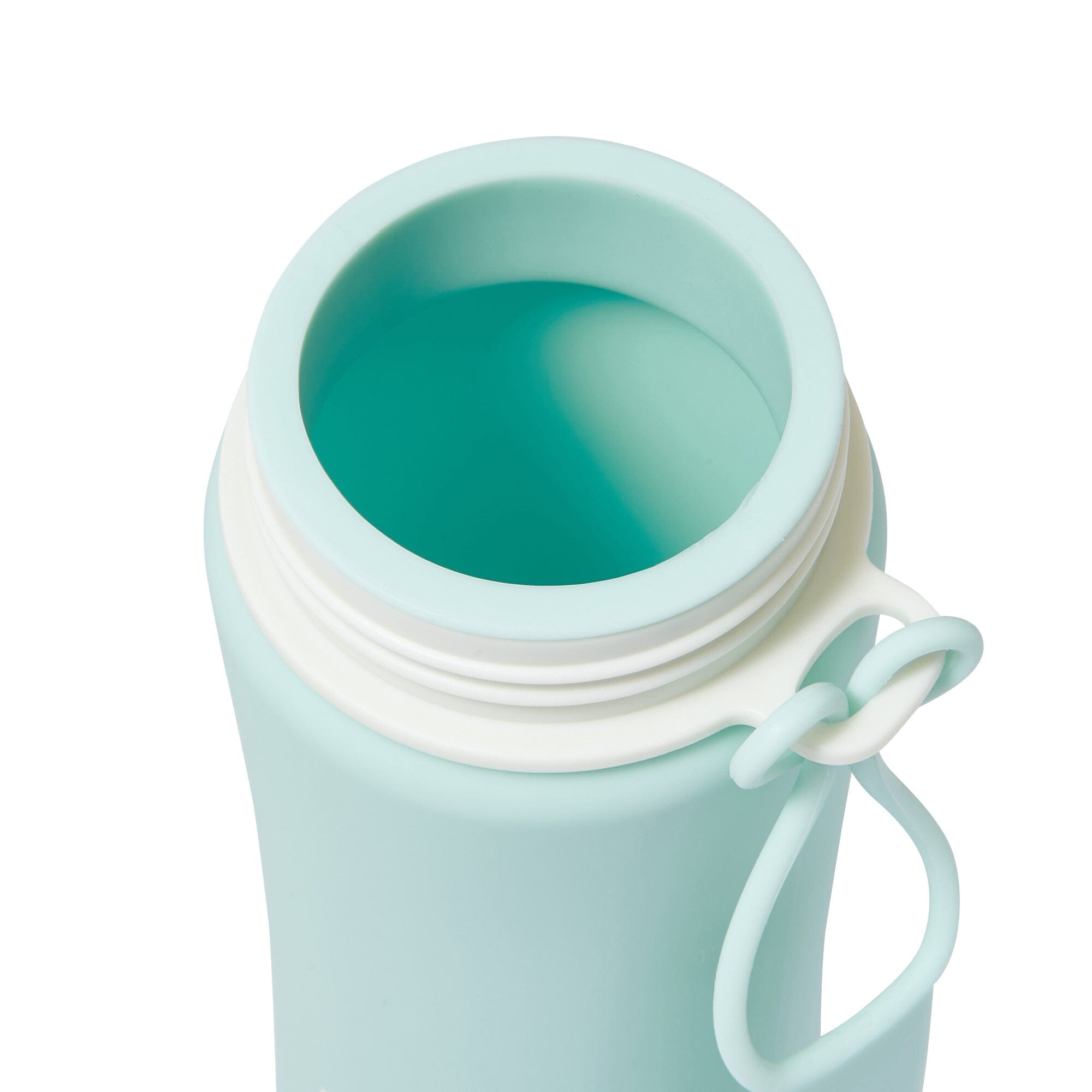 Foldable Silicone Bottle Blue