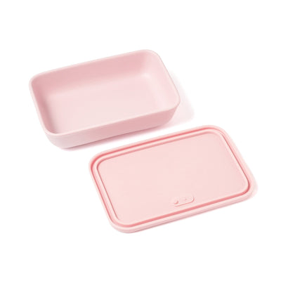 Ceramic Food Container Large Pink