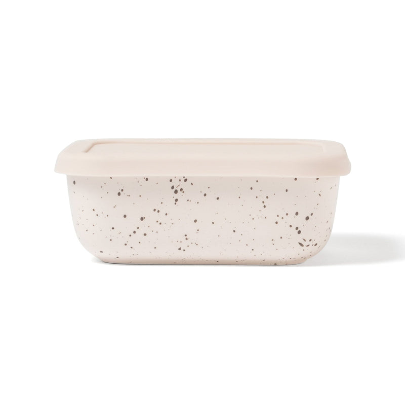 Ceramic Food Container Medium Splatter
