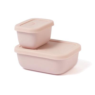 Ceramic Food Container Medium Pink