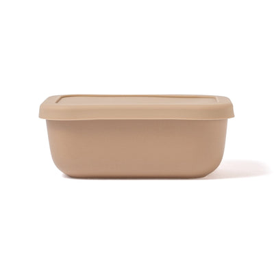 Ceramic Food Container Medium Beige