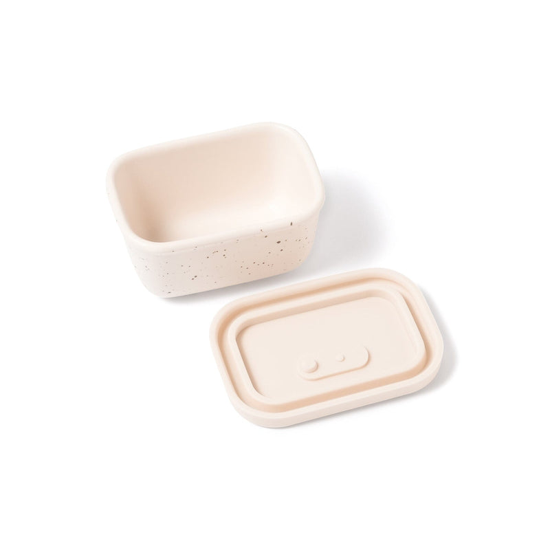 Ceramic Food Container Small Splatter