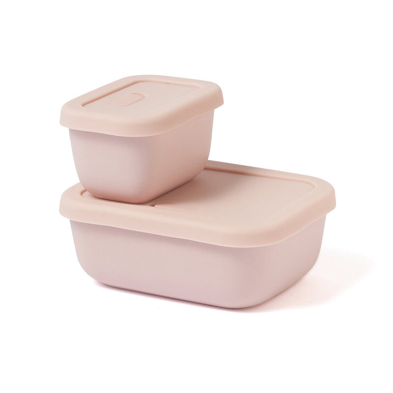 Ceramic Food Container Small Pink