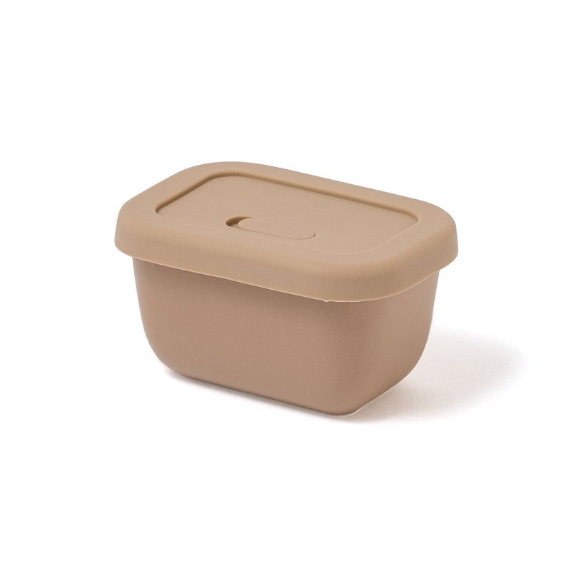 Ceramic Food Container Small Beige