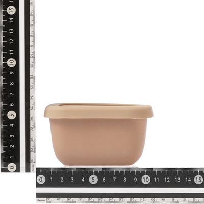 Ceramic Food Container Small Beige
