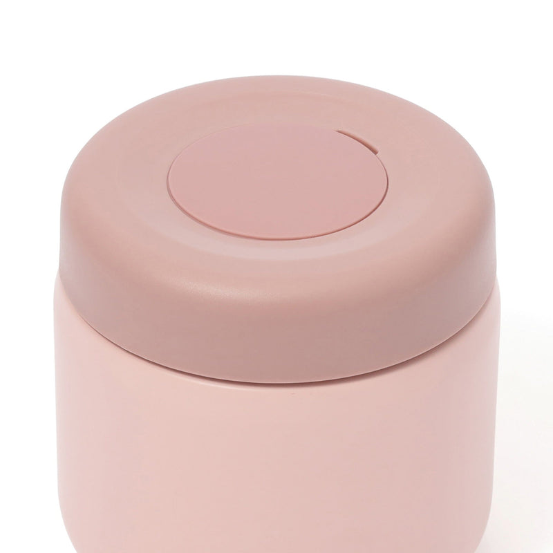 Logo Soup Jar With Case Pink