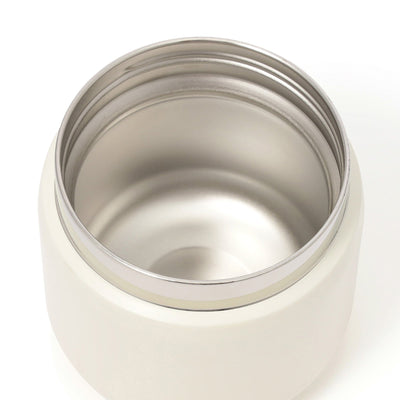 Logo Soup Jar With Case Ivory