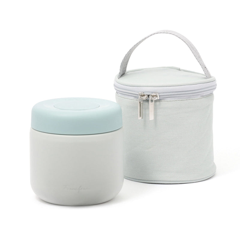 Logo Soup Jar With Case Blue