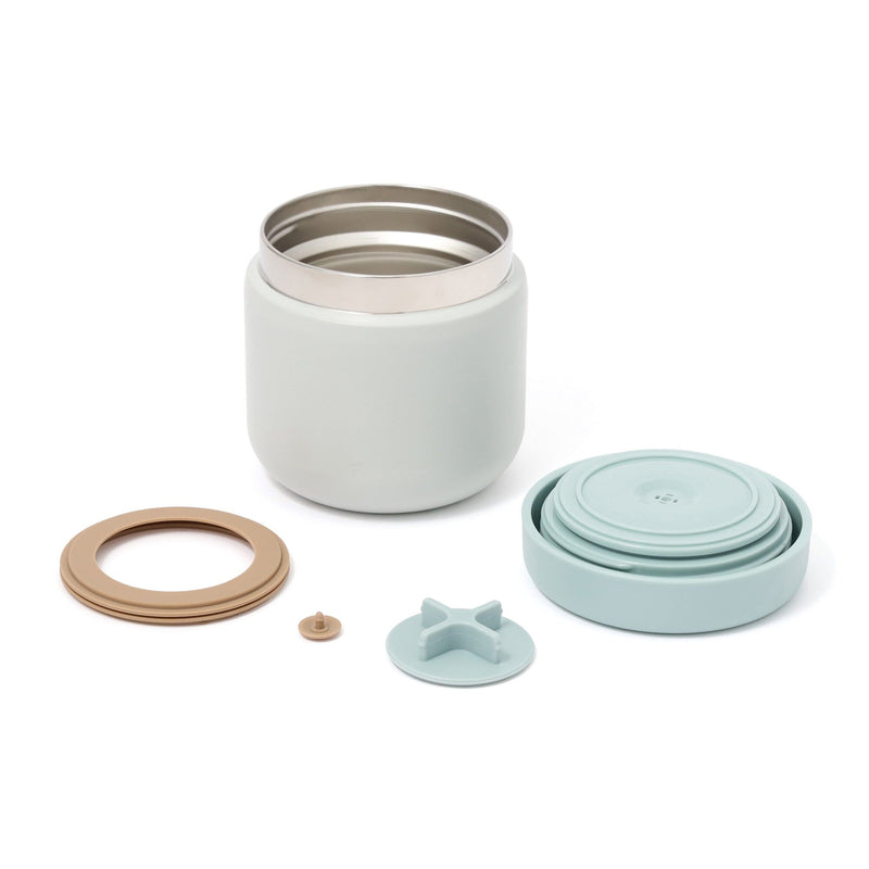 Logo Soup Jar With Case Blue