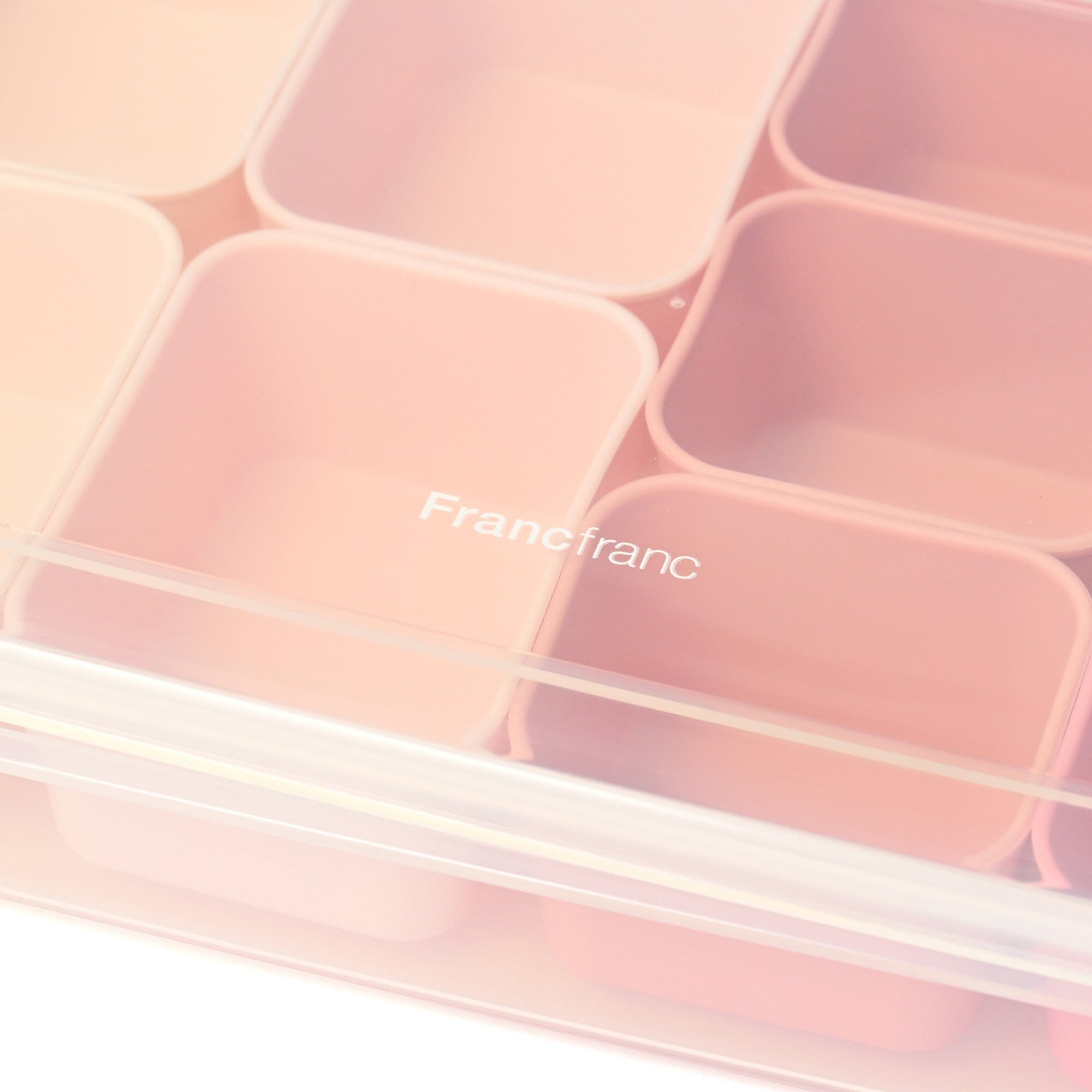 Silicone Cup Storage Container Pink