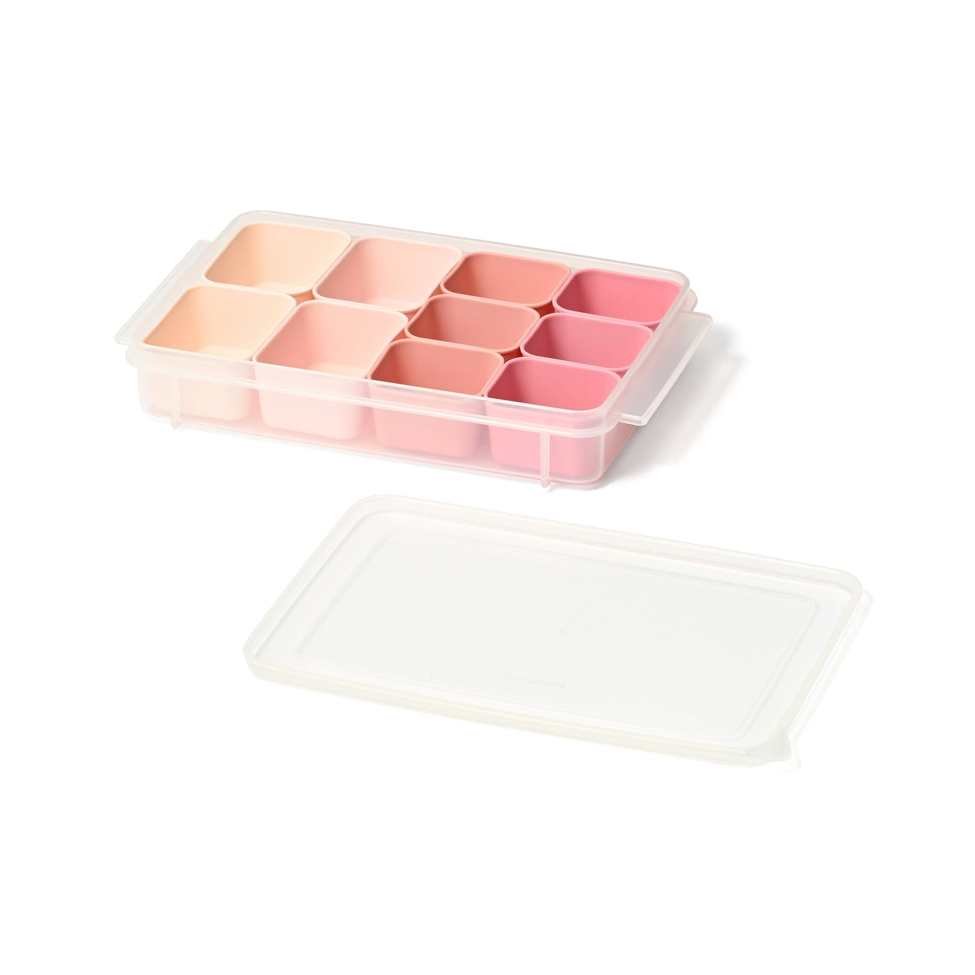 Silicone Cup Storage Container Pink