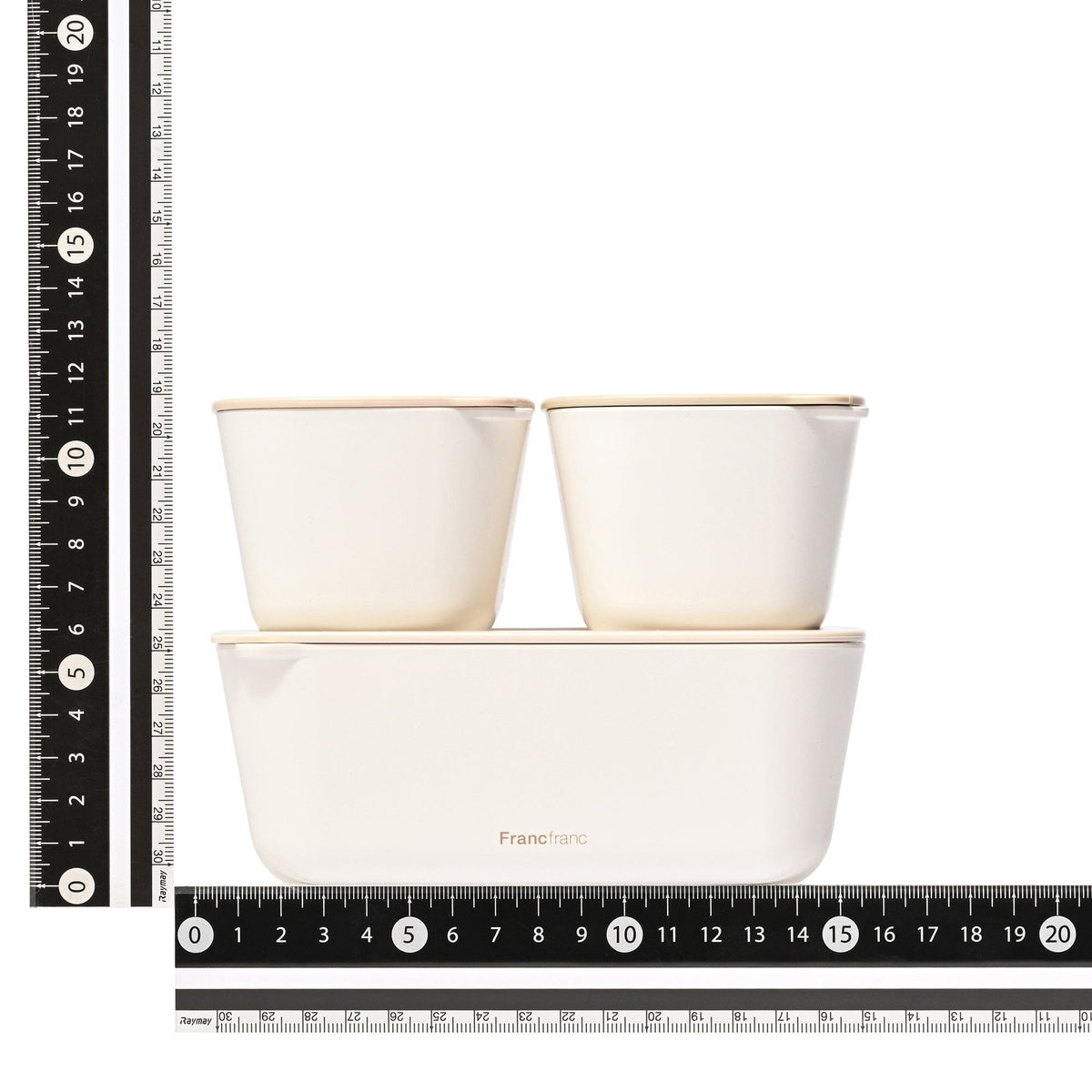 Lunch Box Complete 5-Piece Set Ivory