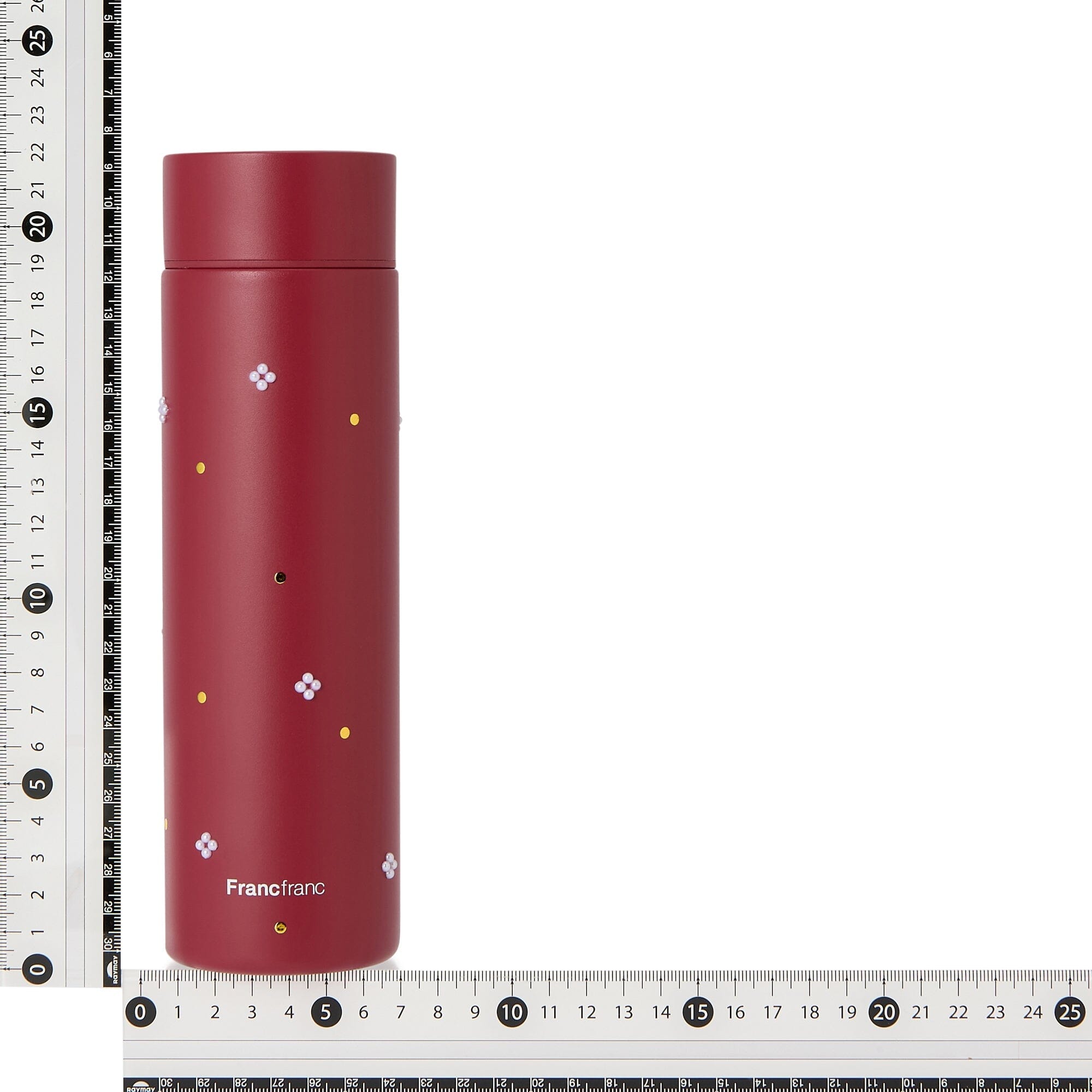 Pearl Stainless Steel Bottle 500Ml Red