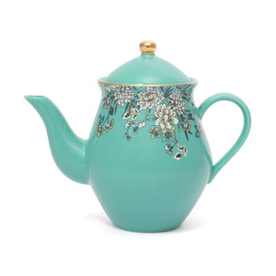Chinoiserie Teapot  Blue