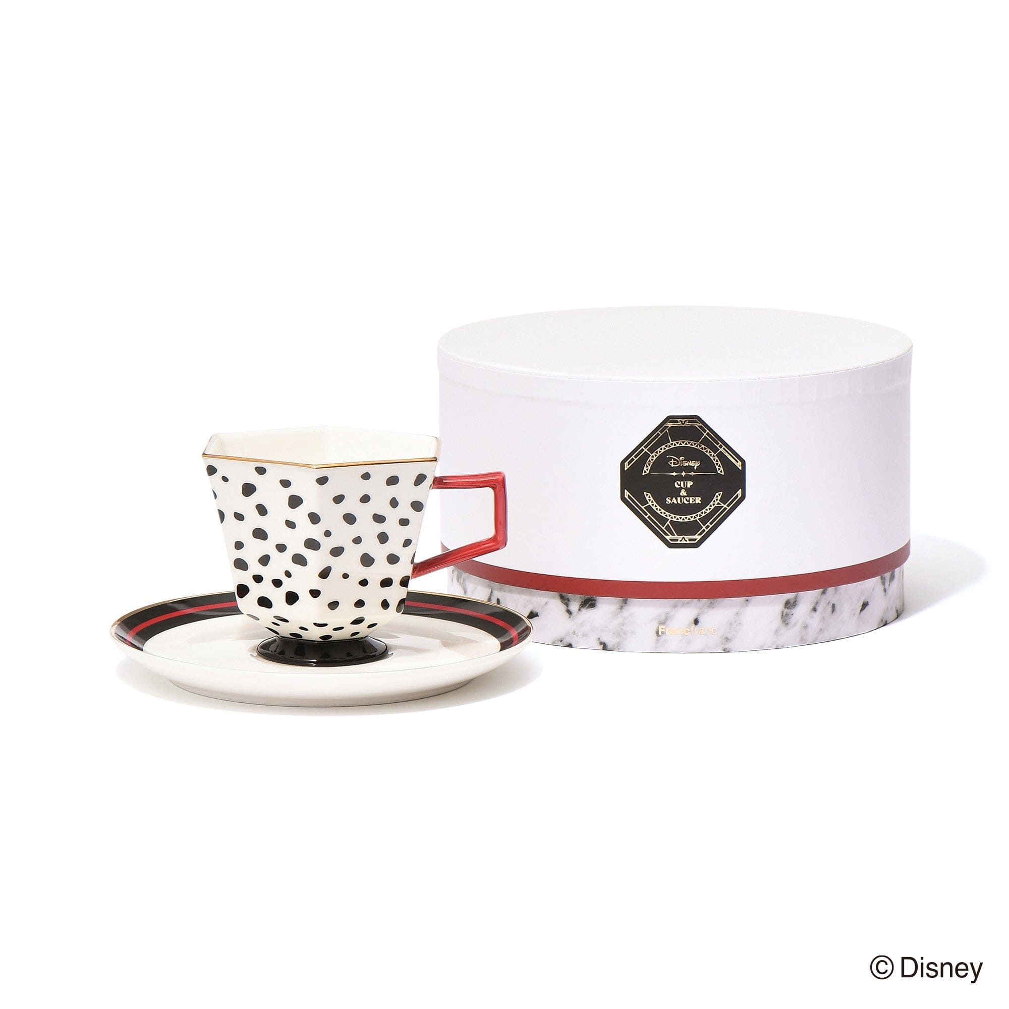 Disney Villains Night Cruella Cup & Saucer