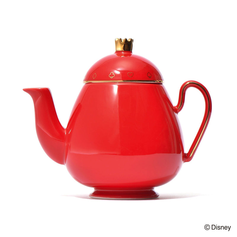 Disney Villains Night Queen Of Hearts Teapot