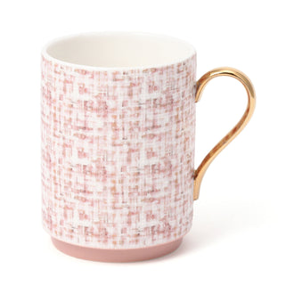 Tweed Mug Pink
