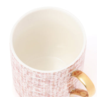 Tweed Mug Pink