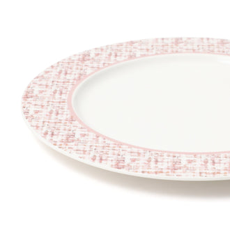 Tweed Plate Medium Pink