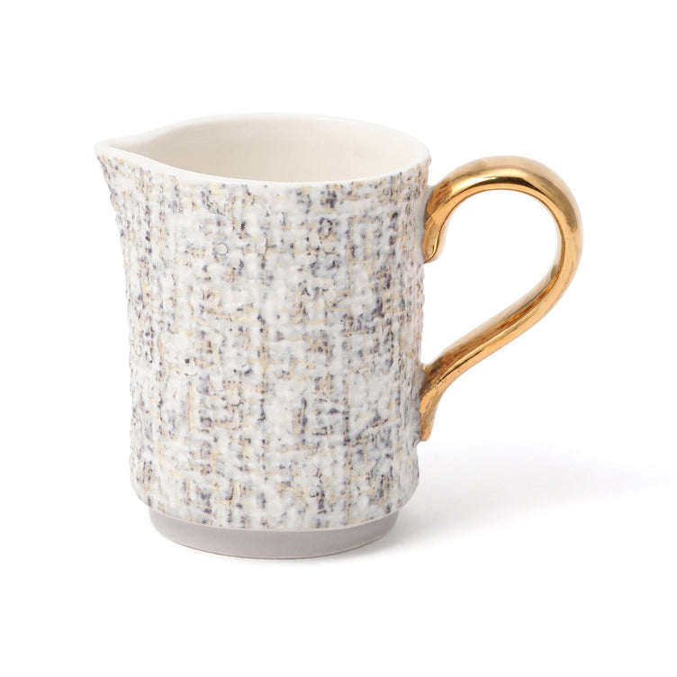 Tweed Milk Pitcher Gray