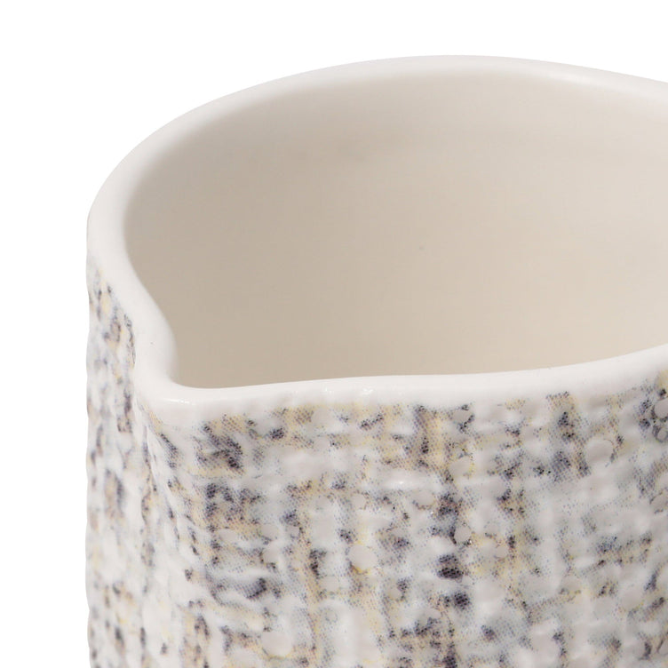 Tweed Milk Pitcher Gray