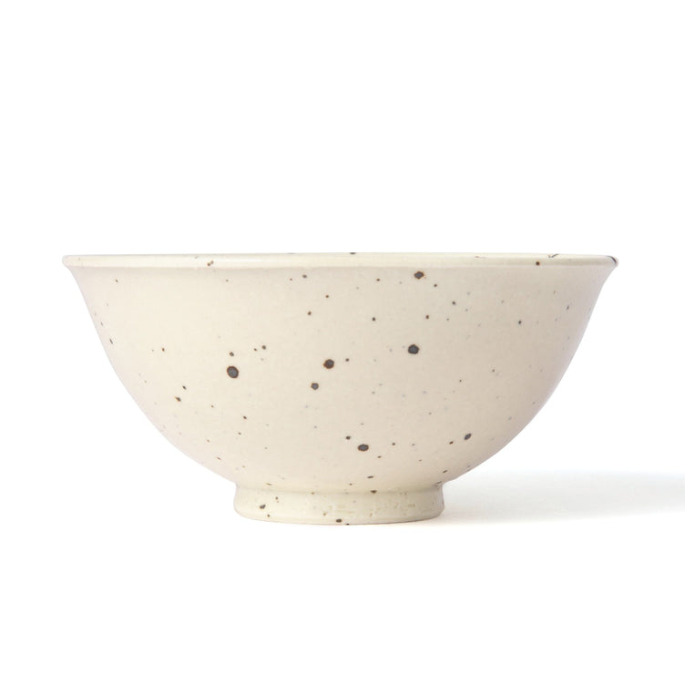 Mino Rice Bowl Iron Ivory