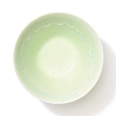 Mino Rice Bowl Bicolor Green X Gray