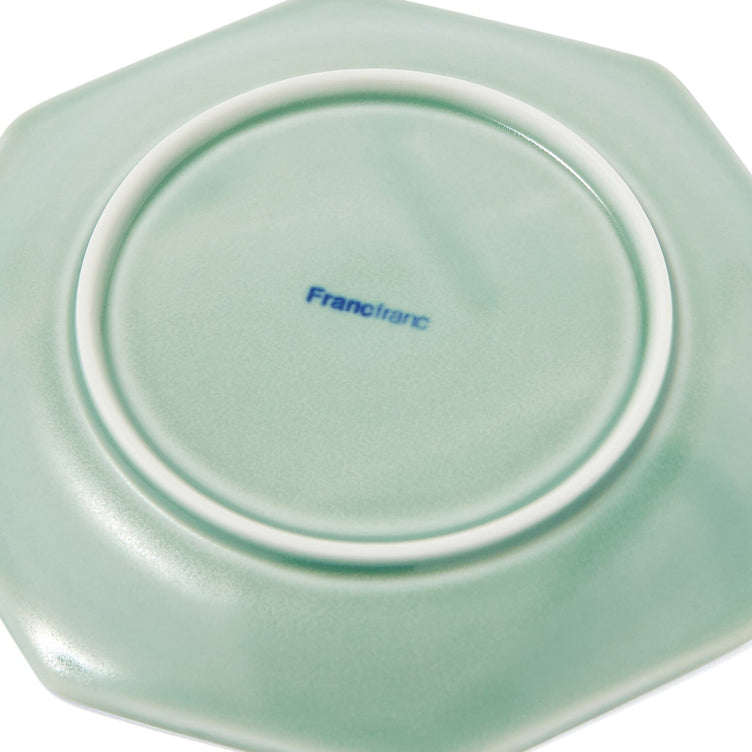 Mino Plate Octagon Green