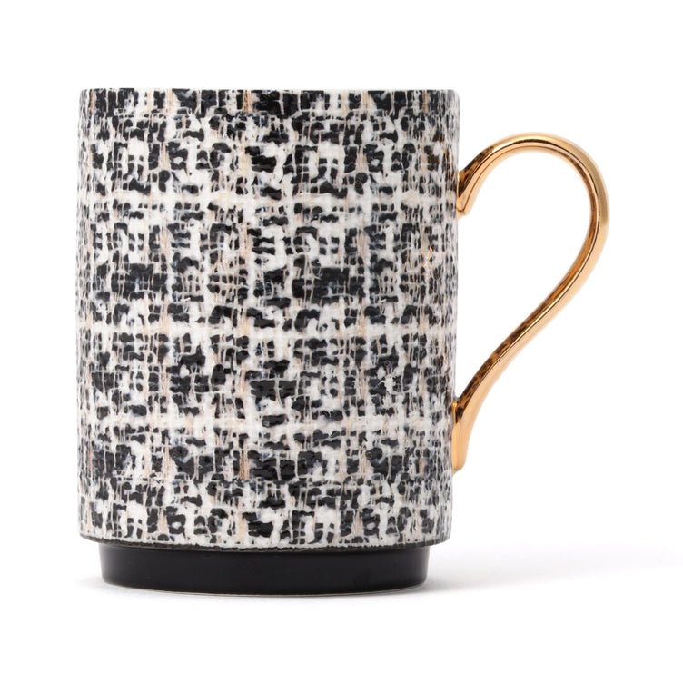 Tweed Mug Black