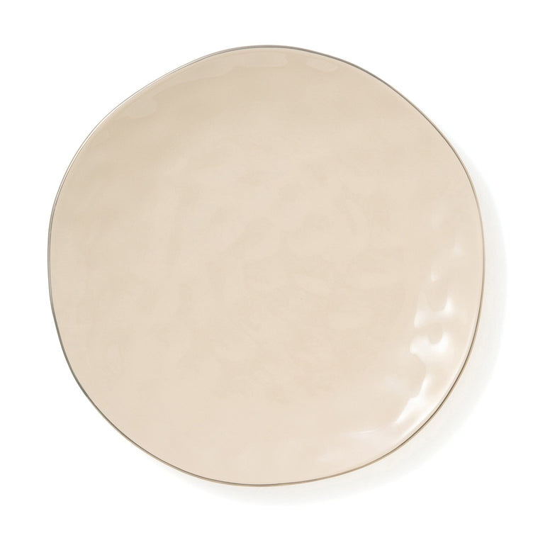 Mallet Plate L Beige