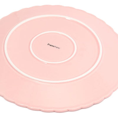 Weave Plate L Pink